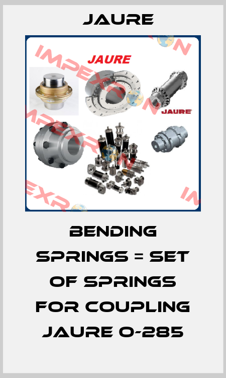 Bending Springs = Set of Springs for coupling Jaure O-285 Jaure