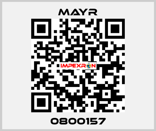 0800157 Mayr