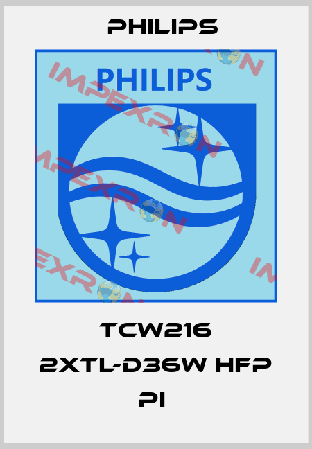 TCW216 2XTL-D36W HFP PI  Philips