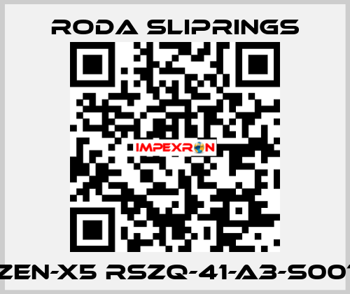 ZEN-X5 RSZQ-41-A3-S001 Roda Sliprings