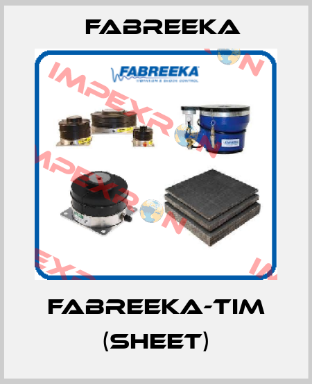 Fabreeka-TIM (sheet) Fabreeka