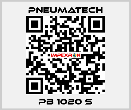 PB 1020 S Pneumatech