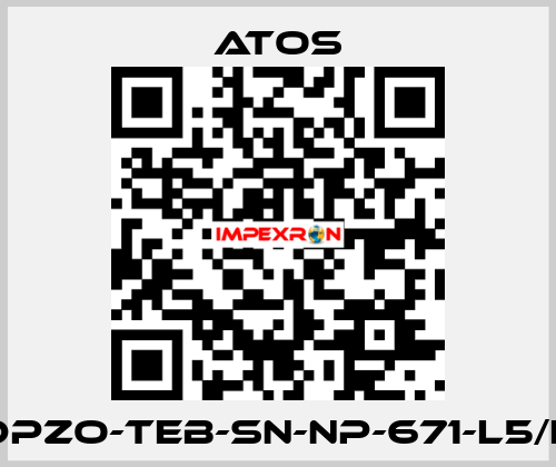 DPZO-TEB-SN-NP-671-L5/E Atos