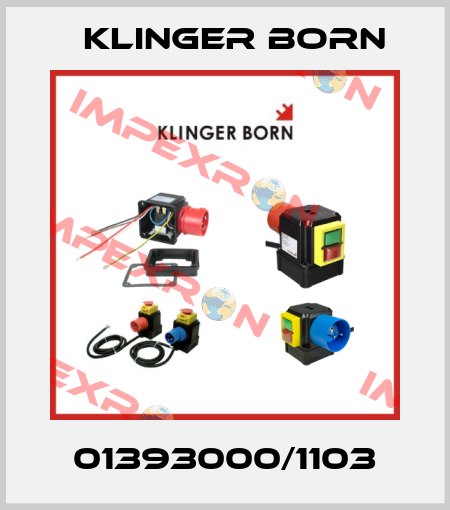 01393000/1103 Klinger Born
