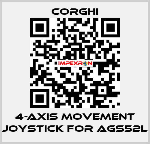 4-axis movement joystick for AGS52L Corghi