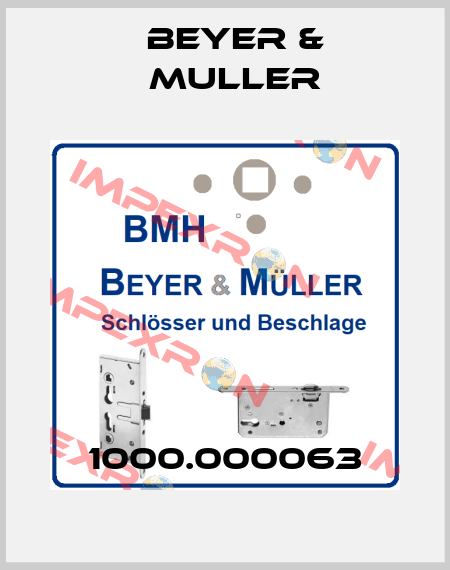 1000.000063 BEYER & MULLER