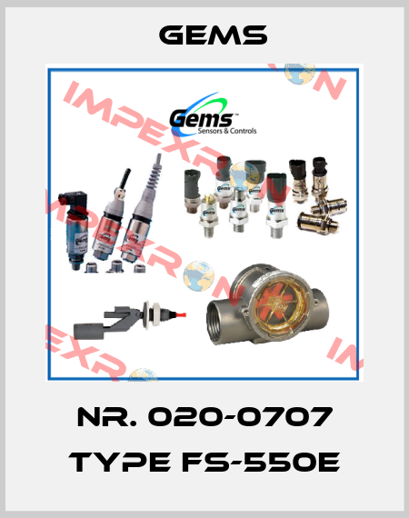 Nr. 020-0707 Type FS-550E Gems