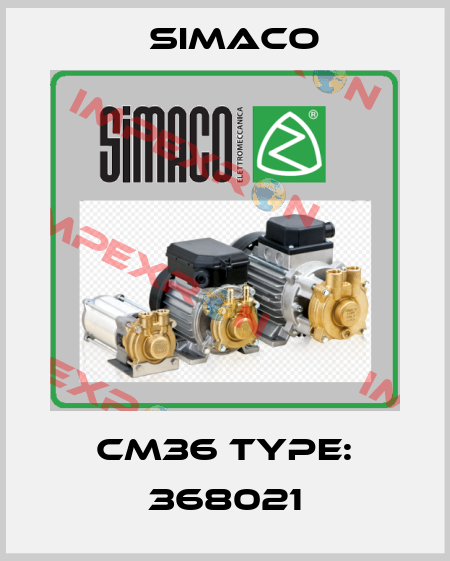 CM36 TYPE: 368021 Simaco
