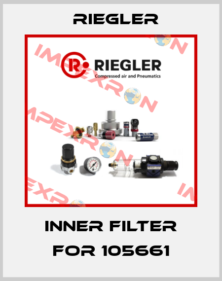 Inner filter for 105661 Riegler