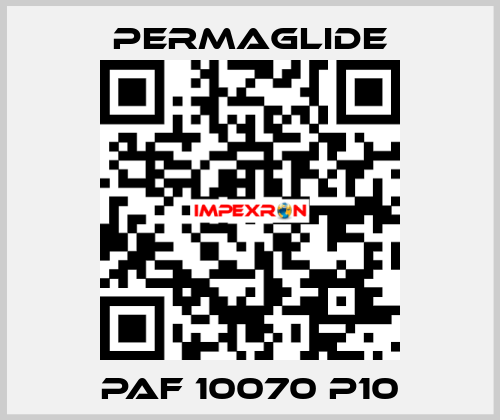 PAF 10070 P10 Permaglide