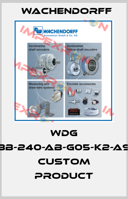 WDG 58B-240-AB-G05-K2-A92 custom product Wachendorff