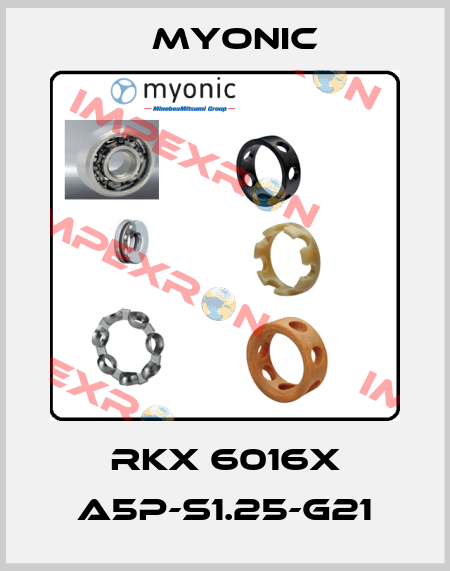 RKX 6016X A5P-S1.25-G21 Myonic