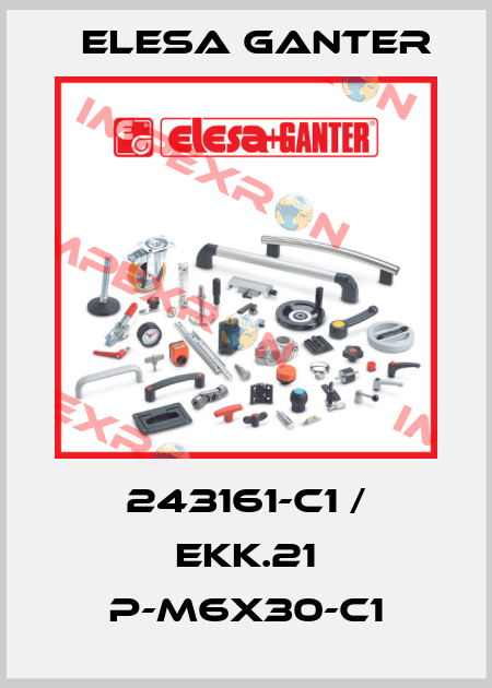243161-C1 / EKK.21 p-M6x30-C1 Elesa Ganter