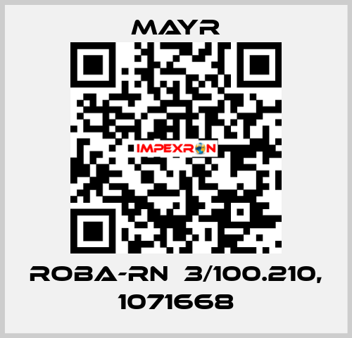 ROBA-RN  3/100.210, 1071668 Mayr