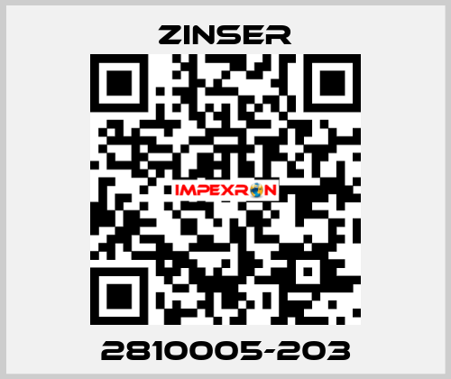 2810005-203 Zinser