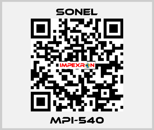 MPI-540 Sonel