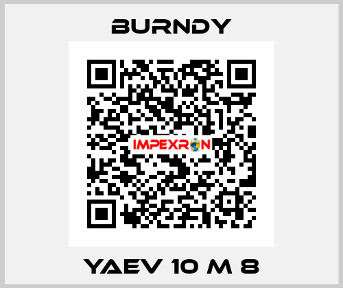 YAEV 10 M 8 Burndy