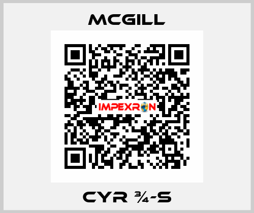 CYR ¾-S McGill