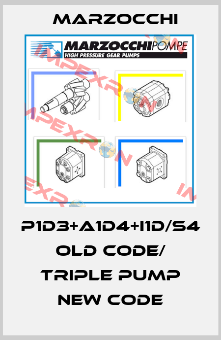 P1D3+A1D4+I1D/S4 old code/ TRIPLE PUMP new code Marzocchi