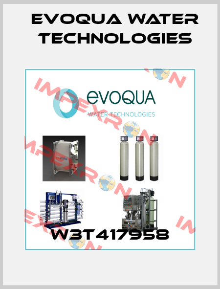 W3T417958 Evoqua Water Technologies