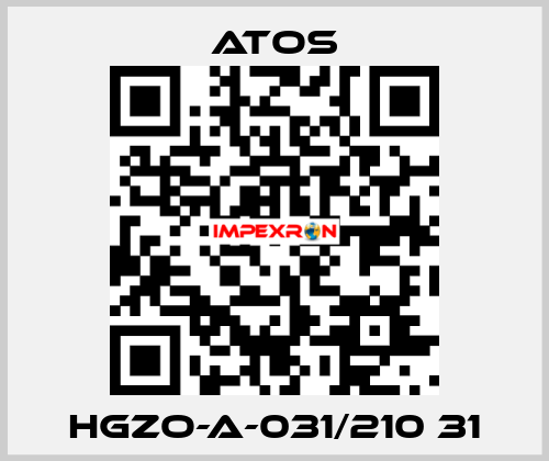 HGZO-A-031/210 31 Atos