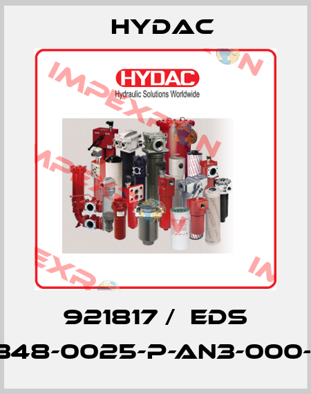 921817 /  EDS 4348-0025-P-AN3-000-F1 Hydac