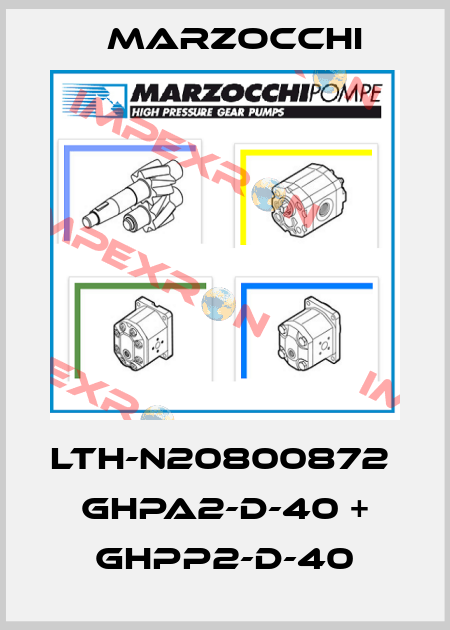 LTH-N20800872  GHPA2-D-40 + GHPP2-D-40 Marzocchi