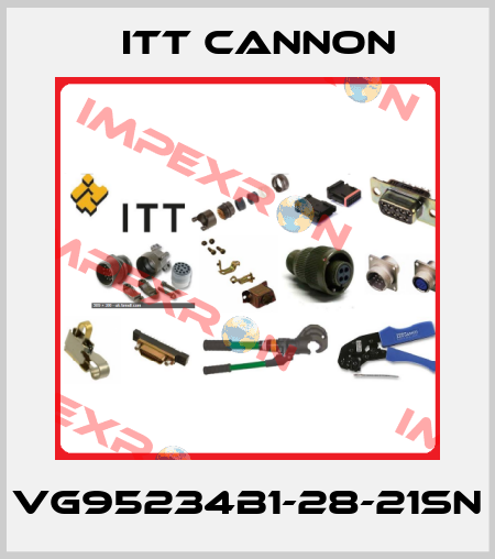 VG95234B1-28-21SN Itt Cannon