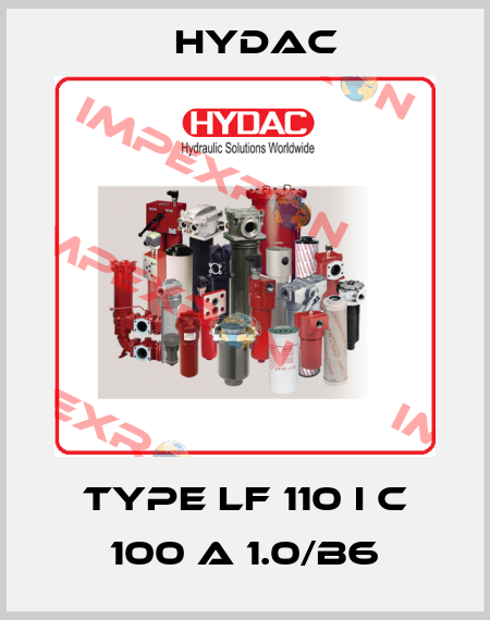 TYPE LF 110 I C 100 A 1.0/B6 Hydac