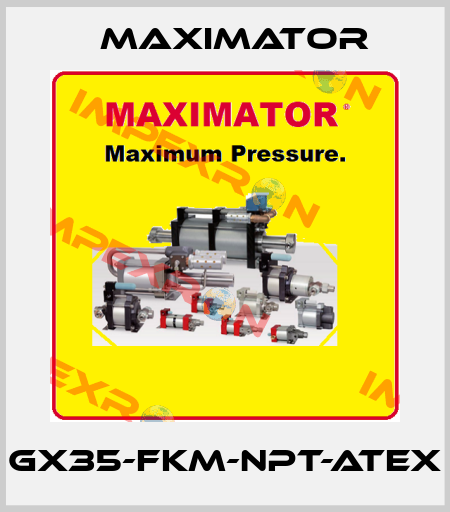 GX35-FKM-NPT-ATEX Maximator