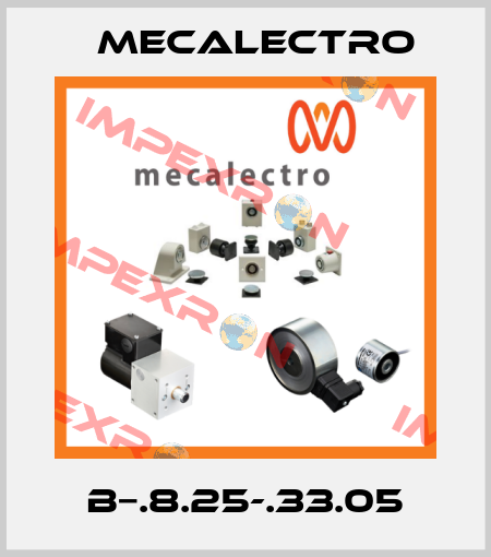 B−.8.25-.33.05 Mecalectro
