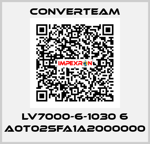 LV7000-6-1030 6 A0T02SFA1A2000000 Converteam