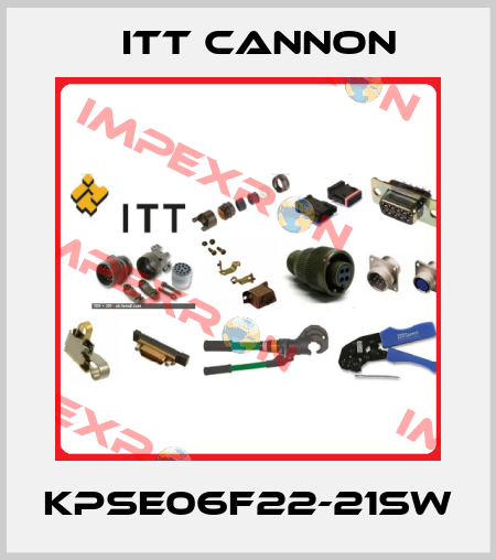 KPSE06F22-21SW Itt Cannon