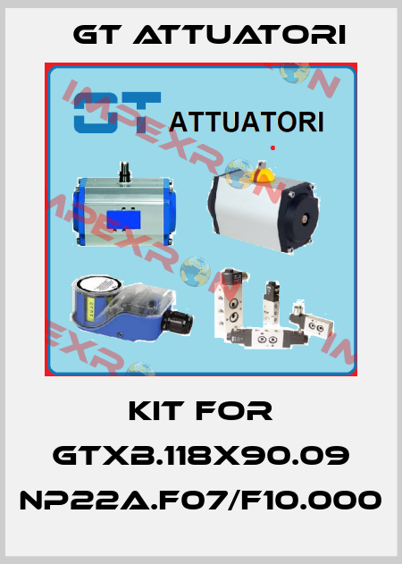 Kit for GTXB.118X90.09 NP22A.F07/F10.000 GT Attuatori