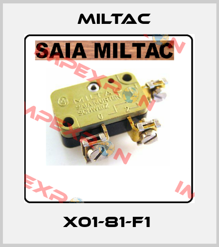 X01-81-F1  Miltac