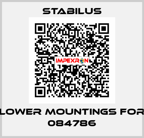 lower mountings for 084786 Stabilus