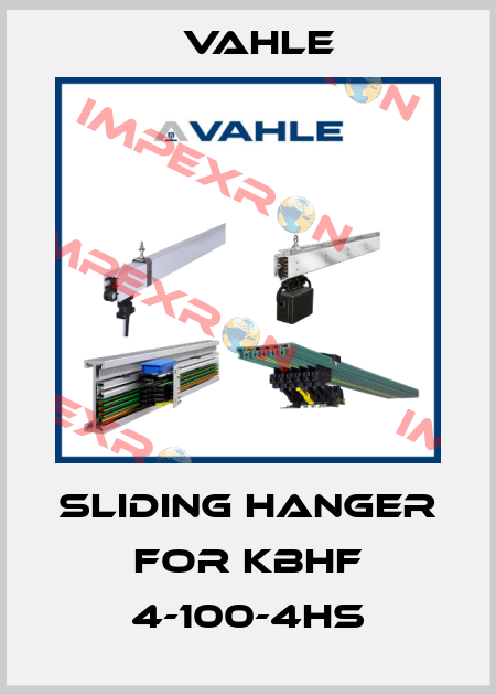 Sliding hanger for KBHF 4-100-4HS Vahle