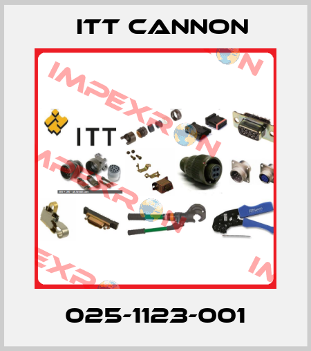 025-1123-001 Itt Cannon