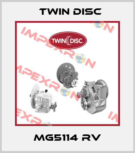 MG5114 RV Twin Disc
