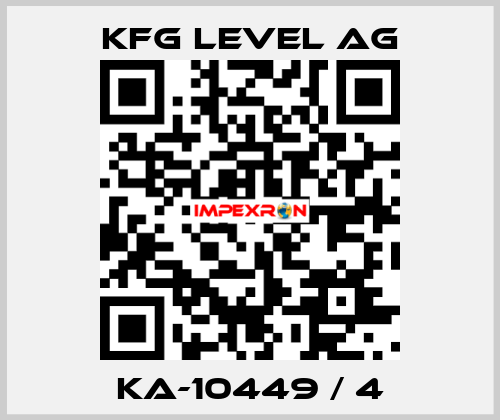 KA-10449 / 4 KFG Level AG