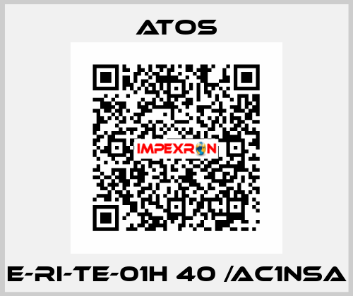 E-RI-TE-01H 40 /AC1NSA Atos