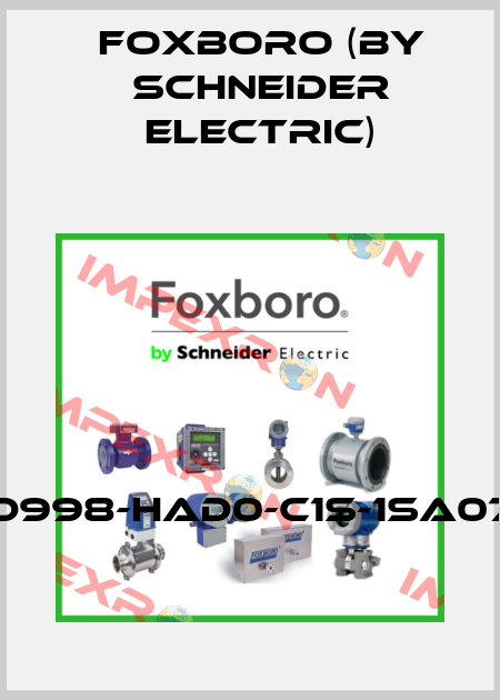 SRD998-HAD0-C1S-1SA07-A1 Foxboro (by Schneider Electric)