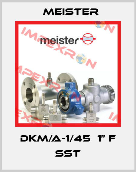 DKM/A-1/45  1” F SST Meister