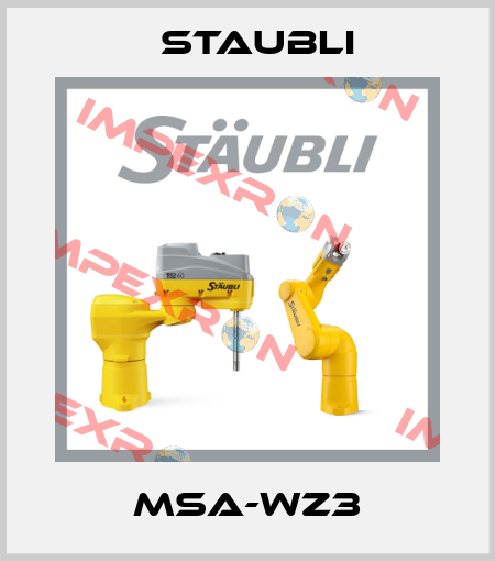 MSA-WZ3 Staubli