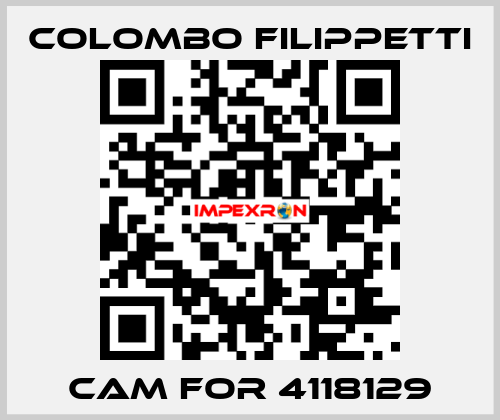 Cam for 4118129 Colombo Filippetti