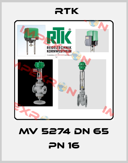 MV 5274 DN 65 PN 16 RTK