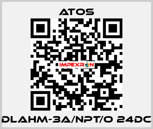 DLAHM-3A/NPT/O 24DC Atos