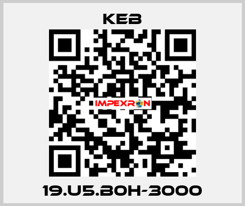 19.U5.B0H-3000 KEB