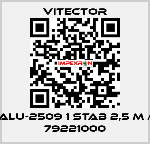 ALU-2509 1 Stab 2,5 m / 79221000 vitector