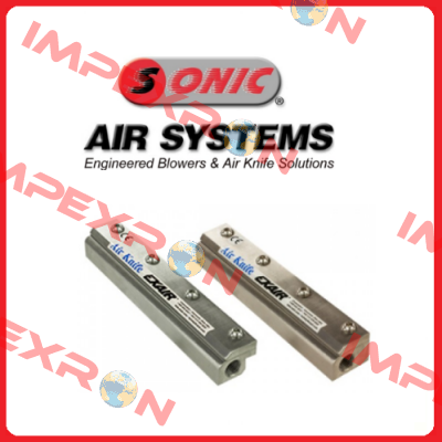 Part No.13455 SONIC AIR SYSTEMS